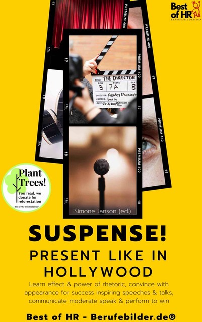 Suspense! Present like in Hollywood, Simone Janson