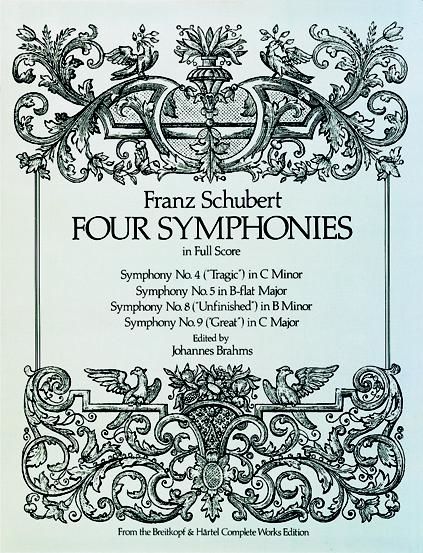 Four Symphonies in Full Score, Franz Schubert