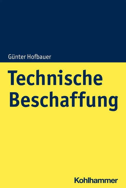 Technische Beschaffung, Günter Hofbauer