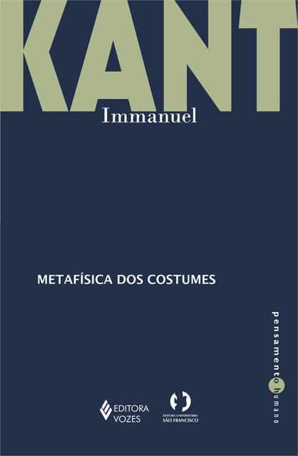 Metafísica dos costumes, Immanuel Kant