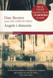 Àngels I Dimonis, Dan Brown