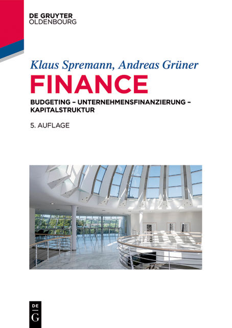 Finance, Klaus Spremann, Andreas Grüner