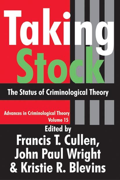 Taking Stock, Francis T.Cullen, John Paul Wright, Kristie R.Blevins