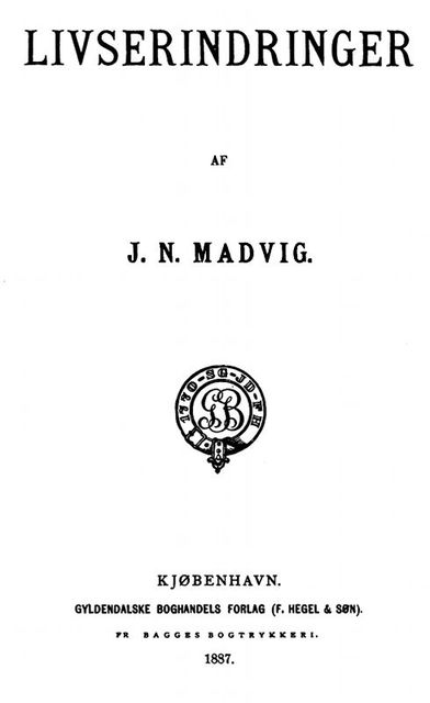 Livserindringer, J.N. Madvig