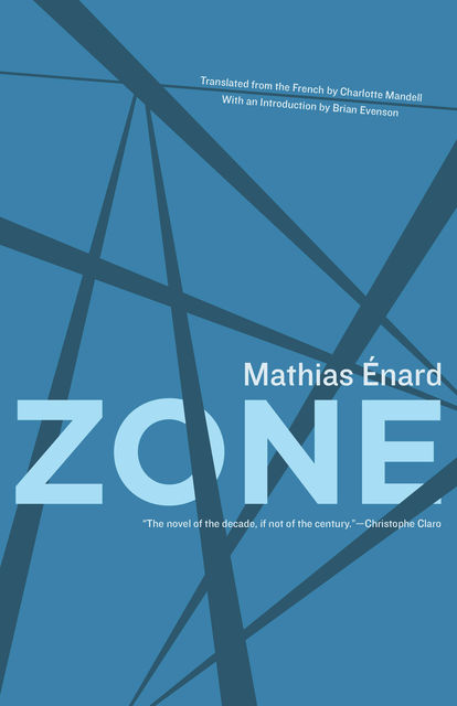 Zone, Mathias Énard