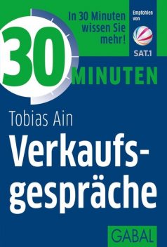 30 Minuten Verkaufsgespräche, Tobias Ain