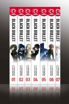 Black Bullet – Light Novel, Bände 1 bis 7, Saki Ukai, Shiden Kanzaki