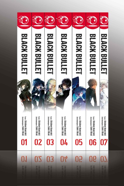 Black Bullet – Light Novel, Bände 1 bis 7, Saki Ukai, Shiden Kanzaki