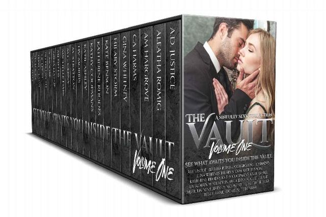The Vault: A Sinfully Sexy Collection, Katie Ashley, Aleatha Romig, Nina Levine, Tia Louise, A.M. Hargrove, Scott Hildreth, Toni Aleo, T.K. Leigh, Gina Whitney, M. Stratton, S. Moose, A.D. Justice, C.A. Harms, Hilary Storm, Terri E. Laine, Katherine Rhodes, M.C. Cerny, Michelle Dare, MJ Fields, Kate Benson, Kathy Coopmans, Liv Morris