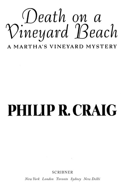 Death on a Vineyard Beach, Philip R. Craig