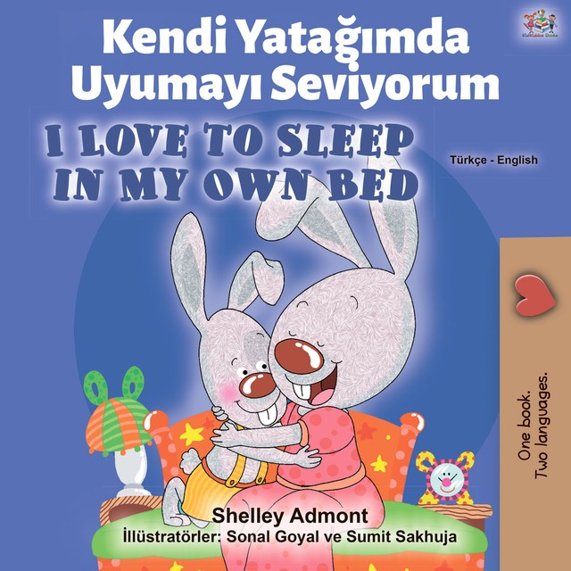 Kendi Yatağımda Uyumayı Seviyorum I Love to Sleep in My Own Bed, KidKiddos Books, Shelley Admont