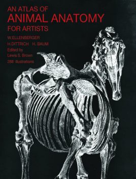 An Atlas of Animal Anatomy for Artists, Francis A.Davis, W.Ellenberger