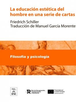 La educación estética del hombre en una serie de cartas, Friedrich Schiller