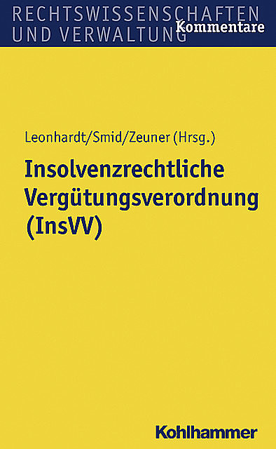 Insolvenzrechtliche Vergütungsverordnung (InsVV), Katrin Amberger
