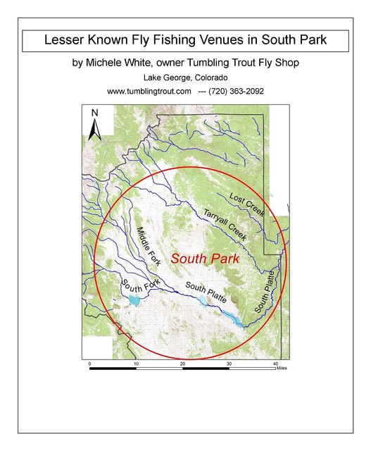 Lesser Known Fly Fishing Venues in South Park, Colorado, Michele White