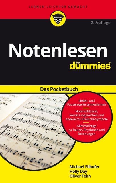 Notenlesen für Dummies Das Pocketbuch, Oliver Fehn, Holly Day, Michael Pilhofer