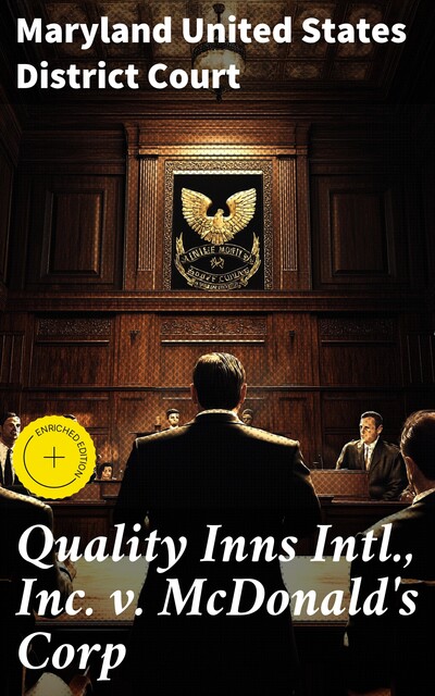 Quality Inns Intl., Inc. v. McDonald's Corp, Maryland United States District Court