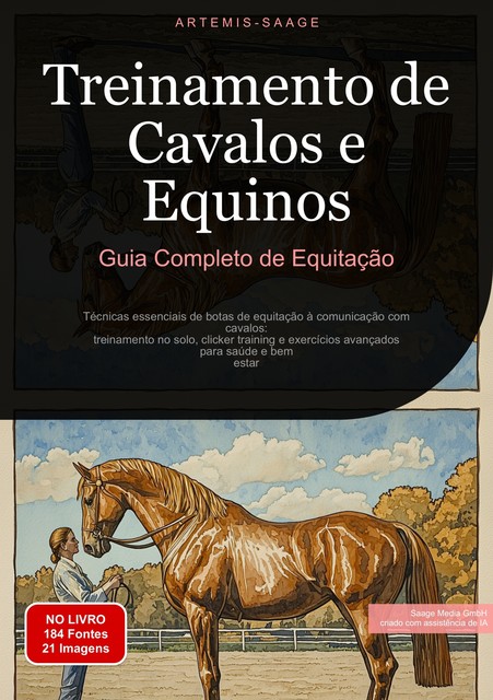 Treinamento de Cavalos e Equinos: Guia Completo de Equitação, Artemis Saage