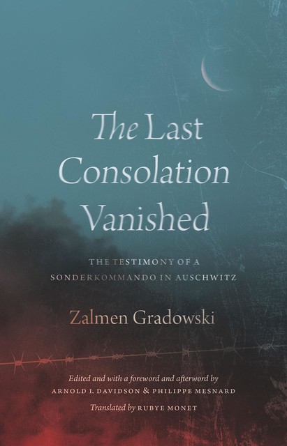 The Last Consolation Vanished, Zalmen Gradowski