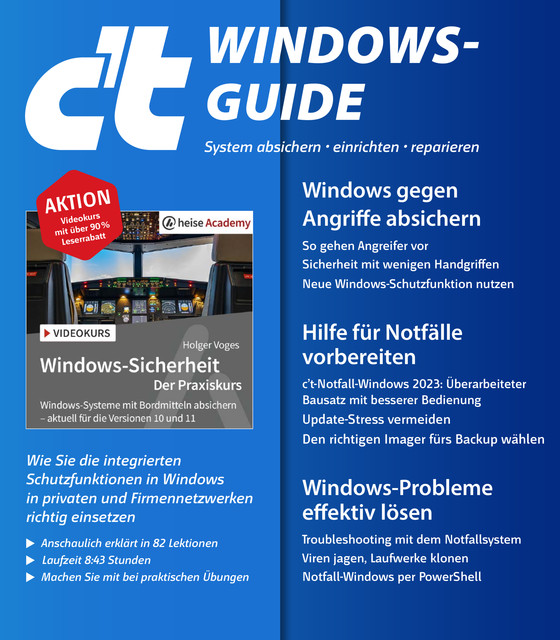 c't Windows-Guide 2023, c't-Redaktion