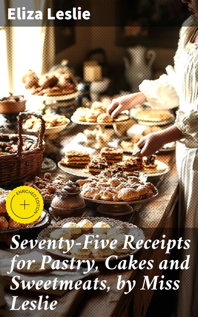 Seventy-Five Receipts for Pastry, Cakes and Sweetmeats, by Miss Leslie, Eliza Leslie