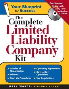 Complete Limited Liability Company Kit, Mark Warda