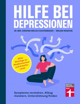 Hilfe bei Depressionen – Ratgeber zum Umgang mit Depressionen, Alexander Bredereck, Mirjam Weinstein-Riechmann, med. Jana Christina Müller-Flechtenmacher
