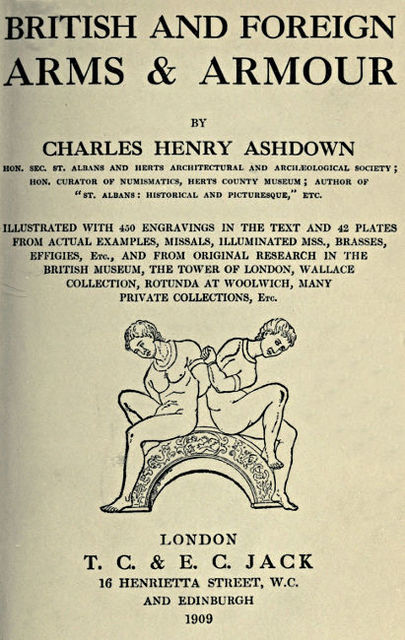 British and Foreign Arms & Armour, Charles Henry Ashdown