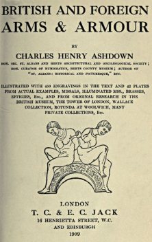 British and Foreign Arms & Armour, Charles Henry Ashdown