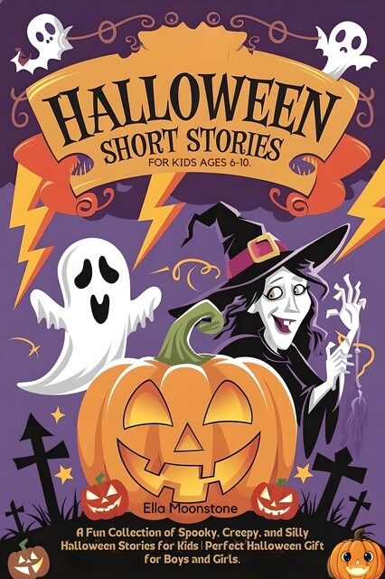 Halloween Short Stories for Kids Ages 6–10, Ella Moonstone