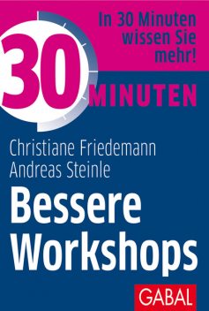 30 Minuten Bessere Workshops, Andreas Steinle, Christiane Friedemann