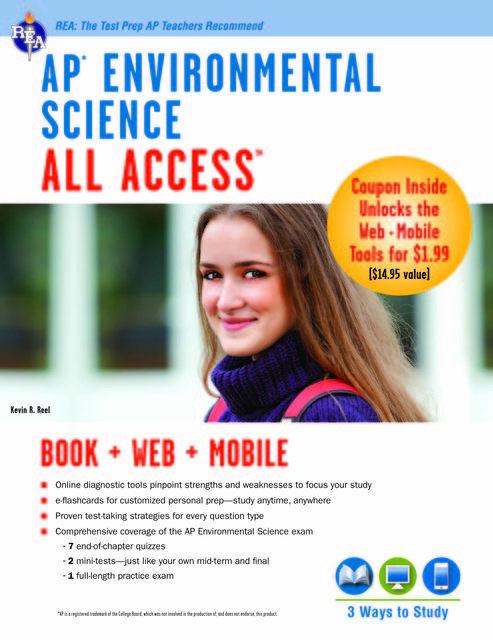 AP Environmental Science All Access Book + Online + Mobile, Kevin Reel