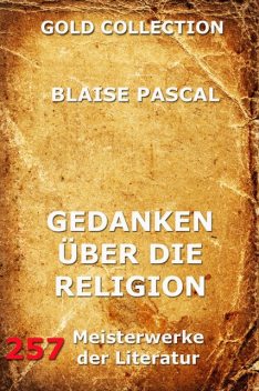 Gedanken über die Religion, Blaise Pascal
