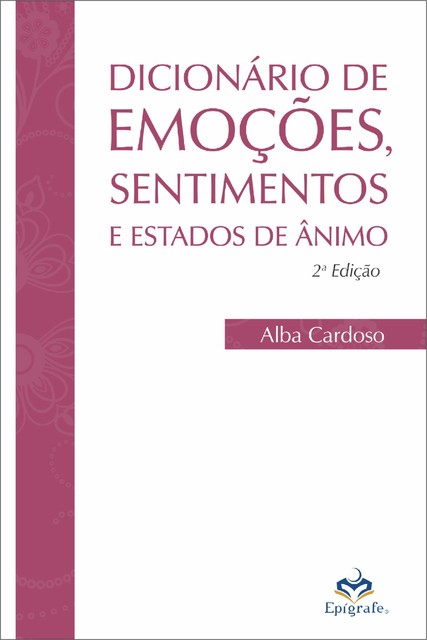 Dicionário de emoções, sentimentos e estados de ânimo, Alba Cardoso