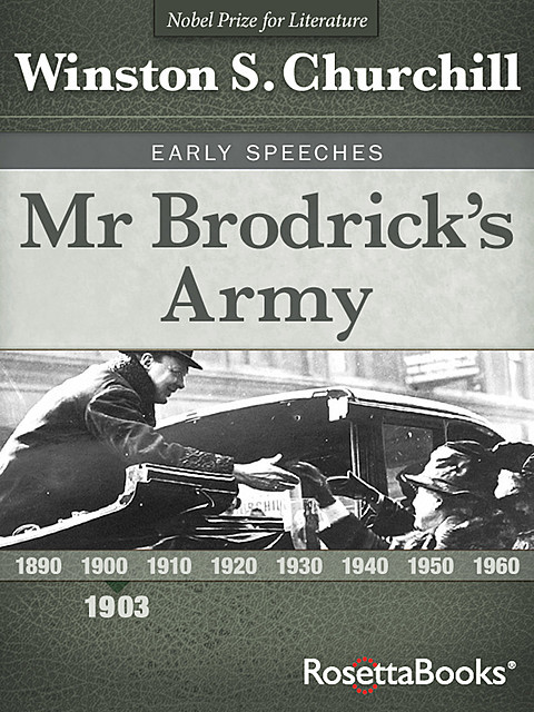 Mr Brodrick's Army, Winston Churchill
