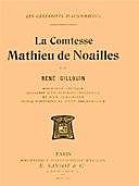 La Comtesse Mathieu de Noailles, René Gillouin