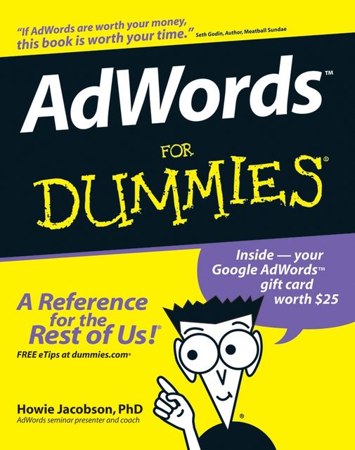 AdWords For Dummies, Howie Jacobson