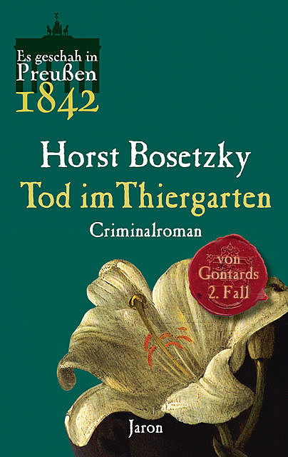 Tod im Thiergarten, Horst Bosetzky