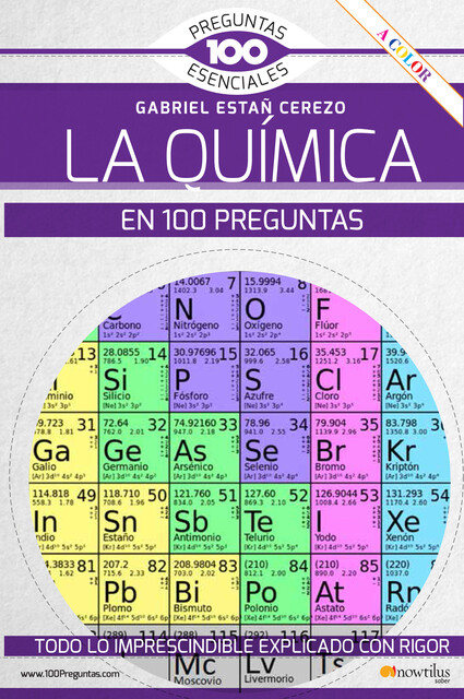 La química en 100 preguntas, Gabriel Estañ Cerezo