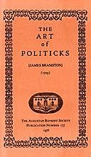 The Art of Politicks, James Bramston