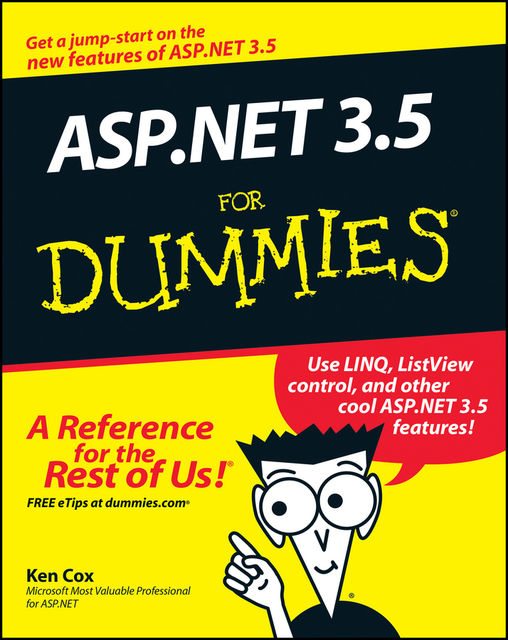 ASP.NET 3.5 For Dummies, Ken Cox