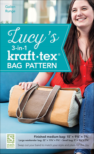 Lucy's 3-in-1 kraft-tex Bag Pattern, Gailen Runge