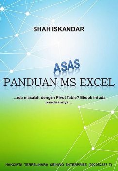 Panduan Asas MS Excel, Shah Iskandar