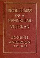 Recollections of a Peninsula Veteran, Joseph Anderson