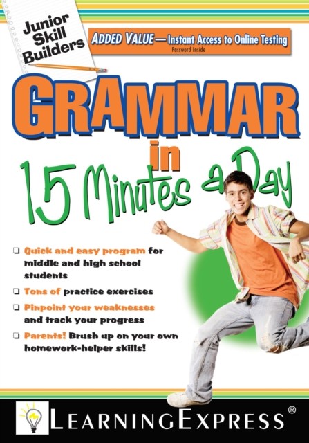 Junior Skill Builders: Grammar in 15 Minutes a Day, LearningExpress