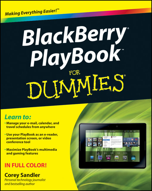 BlackBerry PlayBook For Dummies, Corey Sandler