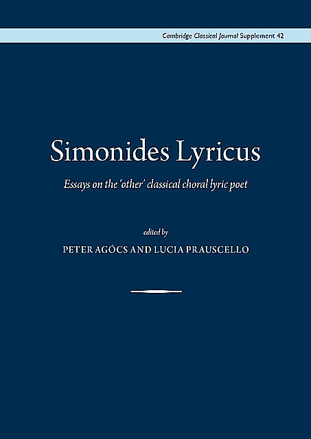 Simonides Lyricus, Peter Agócs