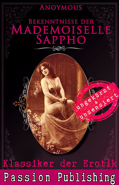 Klassiker der Erotik 53: Bekenntnisse der Mademoiselle Sappho, 