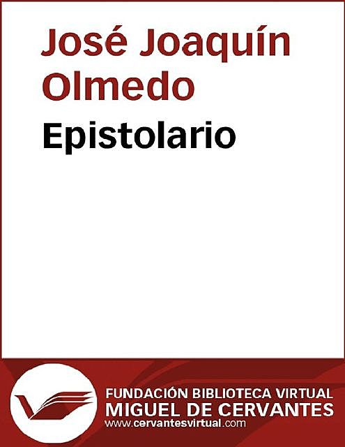 Epistolario, José Joaquín, Olmedo
