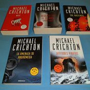 “Michael Crichton - Novelas independientes” – a bookshelf, fantásticas_adicciones 🤗